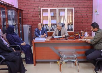 اليافعي يطّلع على أنشطة صندوق الرعاية الاجتماعية.