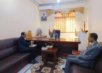 القدسي يناقش أوضاع مؤسسات التعليم العالي الحكومية والأهلية