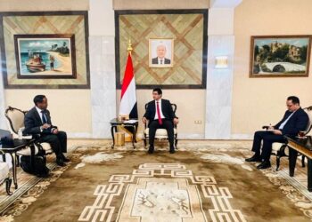 بجاش يبحث مع بعثة الصليب الأحمر تعزيز التعاون المشترك