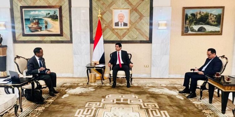 بجاش يبحث مع بعثة الصليب الأحمر تعزيز التعاون المشترك