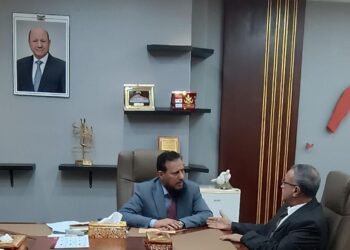 شيخ يشيد بالدور الريادي لجامعة عدن في إعداد وتأهيل الكفاءات الوطنية