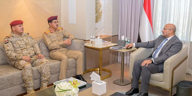 طارق صالح يستعرض مع وزير الدفاع سبل تعزيز البناء المؤسسي للقوات المسلحة