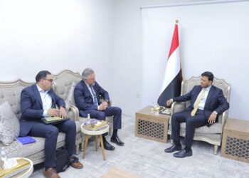 عبدالله العليمي يبحث مع سفير الاتحاد الأوروبي التطورات في اليمن