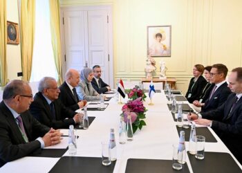 العليمي يبحث مع الرئيس الفنلندي الدعم الاوروبي لجهود استعادة مؤسسات الدولة