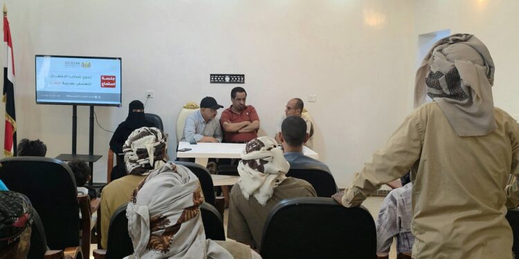 اللجنة الوطنية  تنفذ جلستي استماع لذوي ضحايا الاعتقال التعسفي في المخا والشمايتين والمقاطرة