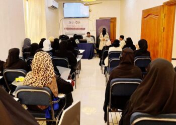 لقاء موسع بمأرب يوصي بإطلاق شبكة اعلاميات للسلام