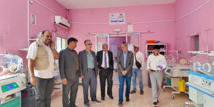 هشلة والشرجبي يدشنان مخيماً طبيًا مجانياً للعيون في شبوة