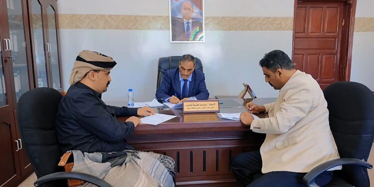 توقيع عقدين لتطوير قطاع الكهرباء بمحافظة شبوة