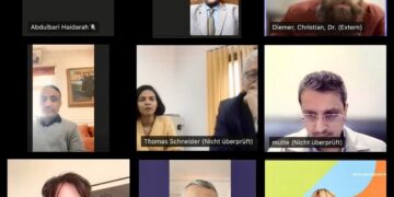 وزير الثقافة  يبحث مع معهد جوته تعزيز التعاون الثقافي وإمكانية افتتاح فرع للمعهد في عدن