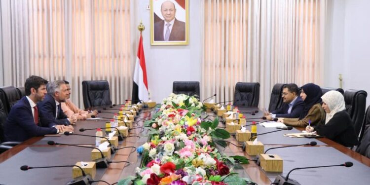 وزيرة التخطيط تبحث مع سفير الاتحاد الأوروبي سبل تعزيز الشراكة التنموية والاقتصادية