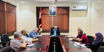 الشرجبي يبحث مع اليونيسيف تعزيز التعاون ودعم حلول أزمة المياه في تعز