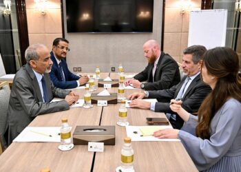 الصبيحي يبحث مع السفير الأمريكي  جهود ردع التهديدات الإرهابية في المنطقة