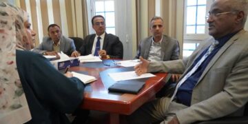 باسلمة يناقش ترتيبات انعقاد ورشة لمعالجة معوقات عمل السلطات المحلية