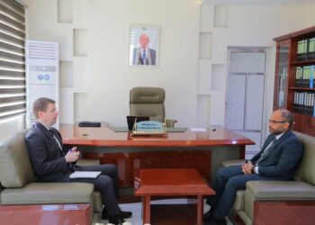 وزير الاتصالات يبحث مع مدير مكتب المبعوث الأممي مستجدات الأوضاع في اليمن