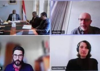 باسلمة يبحث مع مؤسسة برجهوف الالمانية تعزيز قدرات السلطات المحلية