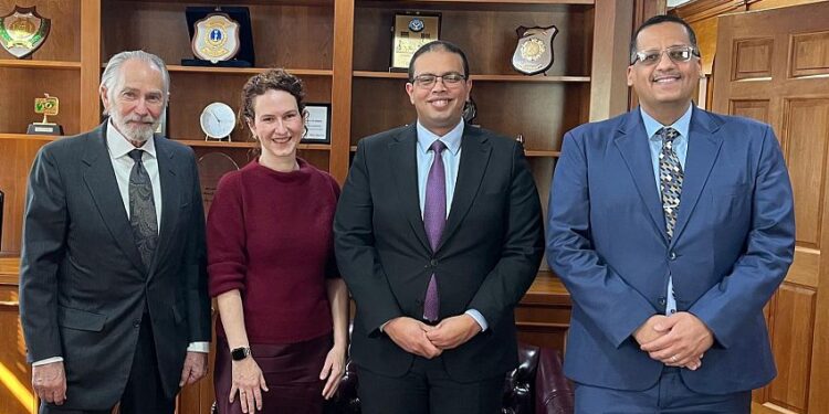 بامطرف يبحث مع منظمة أمريكية تعزيز التعاون في مكافحة تهريب الآثار