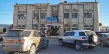 احماد  حريقًا في أحد الكرفانات بمنفذ شحن الحدودي