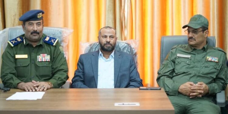 محافظ الضالع ووكيل وزارة الداخلية يتفقدان سير العمل الأمني