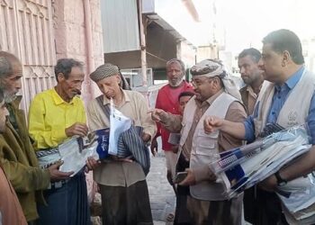 تدشين الموسم الثاني من مشروع كرامة في مدينة عتق بشبوة