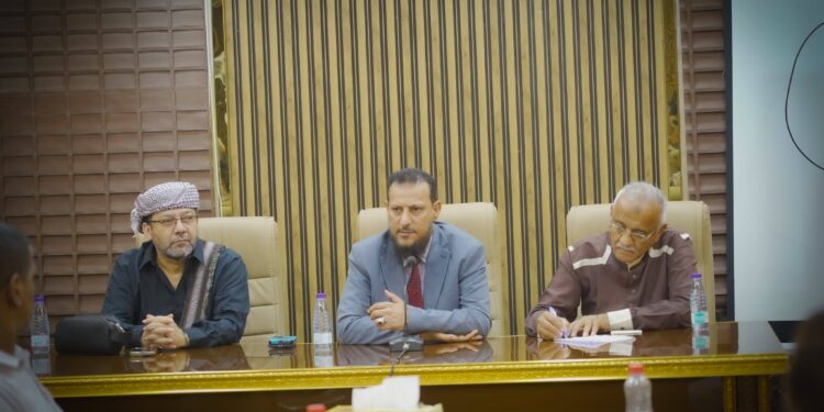 شيخ :النهوض بعدن  مسؤولية مشتركة بين السلطة المحلية والمجتمع