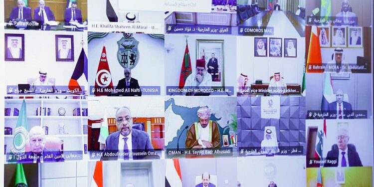 رئيس الوزراء  يشارك في الاجتماع الطارئ لمجلس جامعة الدول العربية