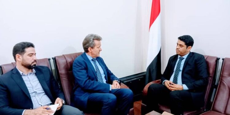 مشدل يبحث مع اليونيسيف خطة اللجنة الفنية المشتركة لمنع تجنيد الأطفال