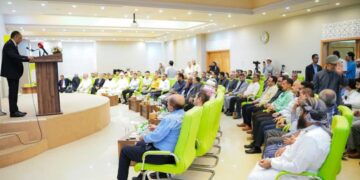 الاشول وباناجه يدشّنان تحول بنك القطيبي الإسلامي إلى بنك شامل بعدن