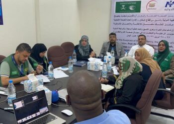 لقاء تقييمي  يناقش سير مشروع الابتكارات في صحة الأم والطفل