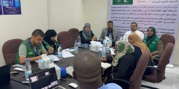 لقاء تقييمي  يناقش سير مشروع الابتكارات في صحة الأم والطفل