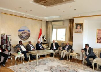 البركاني يلتقي وزير الدولة لشؤون مجلسي النواب والشورى