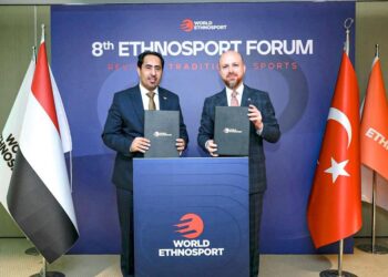 اليمن “والإثنوسبورت” توقّعان مذكرة تفاهم لتعزيز الرياضات التقليدية