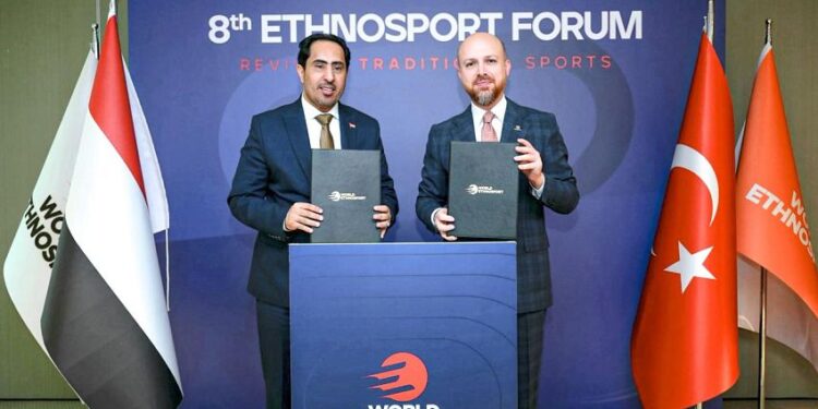 اليمن “والإثنوسبورت” توقّعان مذكرة تفاهم لتعزيز الرياضات التقليدية