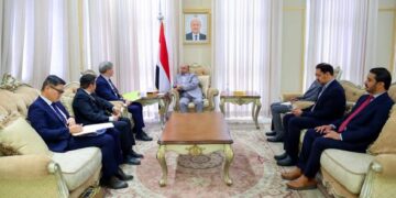 الخنبشي  يبحث مع سفراء فرنسا وكوريا واليابان  متجدات الاوضاع الانسانيه