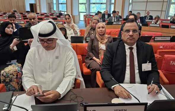 السقطري يدعو لفاو   لتحويل الدعم الدولي نحو الاستثمار بالتنمية المستدامة