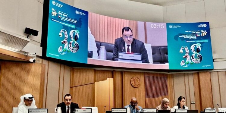 السقطري يشارك في ندوة”تسريع التوصل إلى نظم انتاجية زراعية مستدامة”