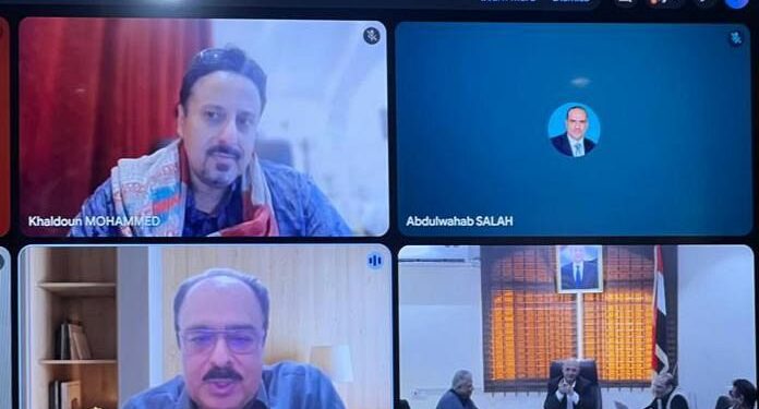 وزير المياه والبيئة يبحث مع البنك الدولي و”اليونبس” تعزيز التعاون المشترك