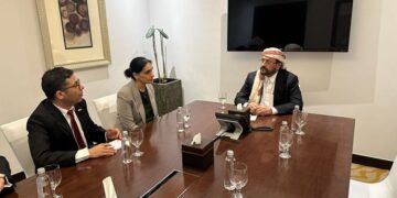 العرادة يبحث مع  السفيرة البريطانية دعم مسار الإصلاحات الحكومية