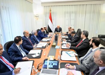 العليمي يناقش آليات التنسيق بين الحكومة  والسلطات المحلية لتحسين الأوضاع المعيشية