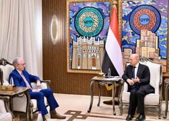 العليمي: امن الممرات المائية مرهون بإنهاء سيطرة وكلاء ايران على اجزاء   اليمن