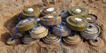 “مسام” لنزع الالغام يطهر أكثر من مليون متر مربع منذ بداية أبريل