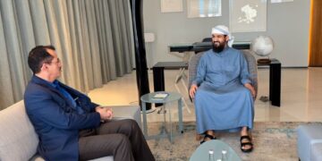 المحرّمي يناقش مع وزير الدفاع رفع الجاهزية وتوحيد القوات وتطوير منظومة التأهيل