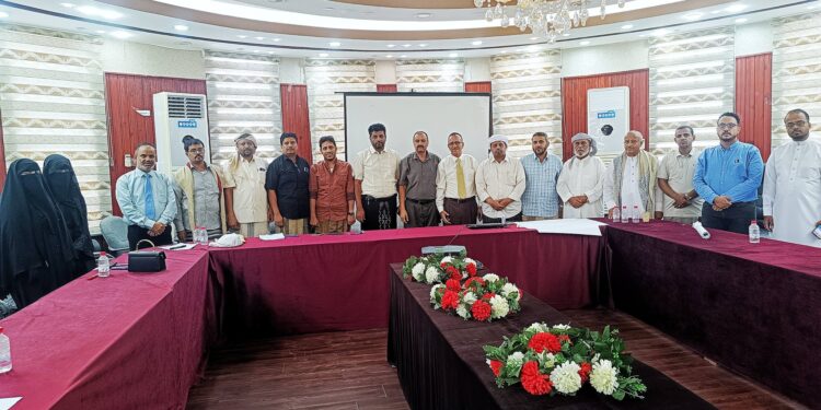 اختتام ورشة عمل إدارة مخاطر الكوارث والتكيف المناخي في المهرة