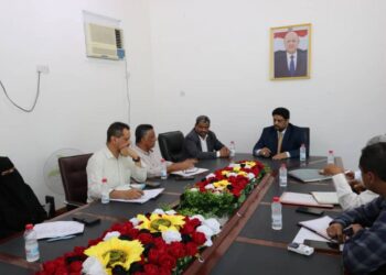 اجتماع  يناقش سير عمل قطاع التخطيط والمشاريع في وزارة التعليم الفني