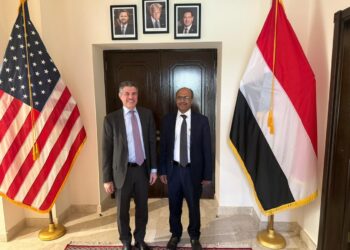 بامقاء  يبحث مع السفير الأمريكي تداعيات توقف تصدير النفط