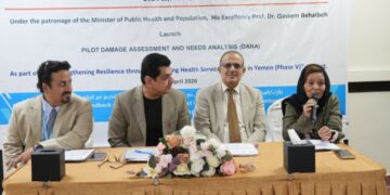 وزير الصحة يفتتح ورشة عمل تقييم الاضرار وتحليل احتياجات القطاع الصحي