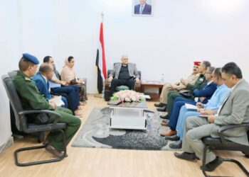 محافظ تعز يبحث مع مركز “سيفيك” تعزيز الشراكة لحماية المدنيين
