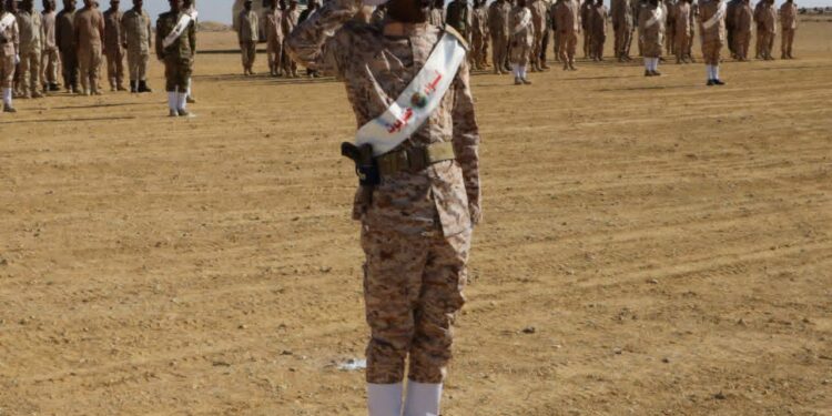 عرض عسكري احتفاءً بالذكرى العاشرة لتحرير ساحل  حضرموت