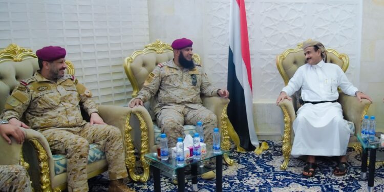 تعزيزات عسكرية ترفد ألوية دفاع شبوة والبرنامج السعودي يعتمد تنفيذ 7 مشاريع جديدة