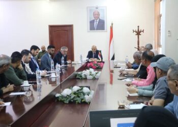 شمسان يدعو الى توسيع تدخلات الاتحاد الاوروبي لتشمل تنفيذ الخطة الاقتصادية لتعز