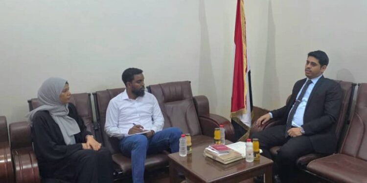 مشدل يبحث مع منظمة نداء جنيف بناء القدرات في القانون الدولي الإنساني